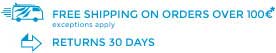 Free shippings on orders over 100€