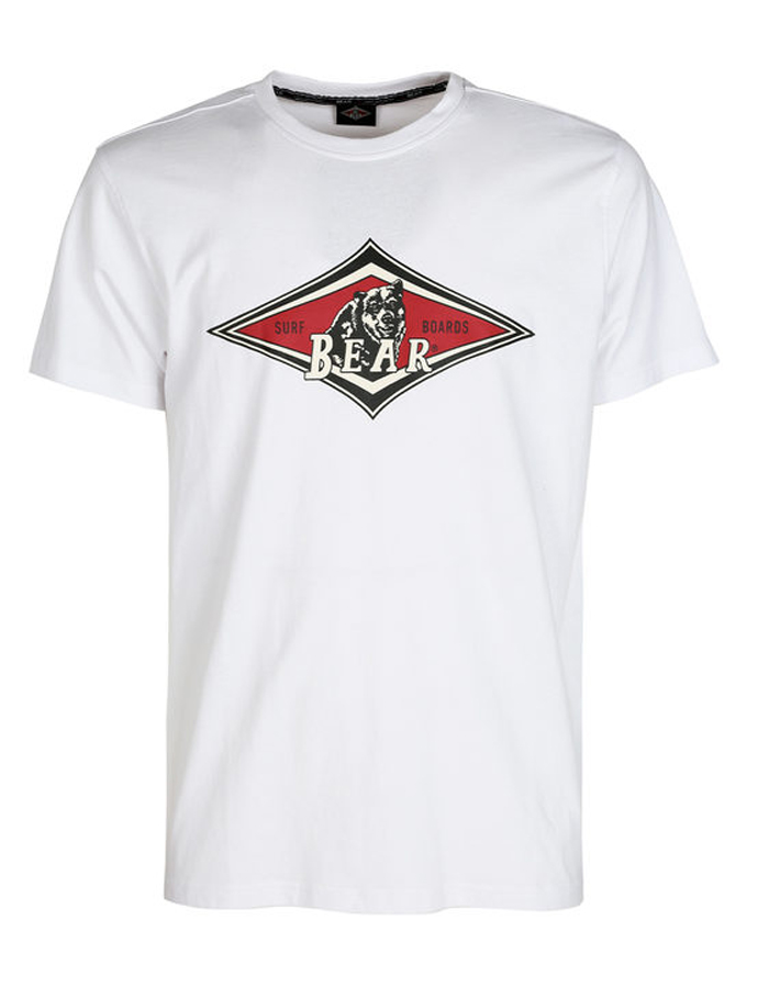 Bear Surfboards T shirt Logo White Shop online