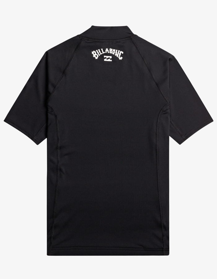 Billabong Waves All Day Short Sleeve Rash Vest for Boys 8 16 Surf Shop online