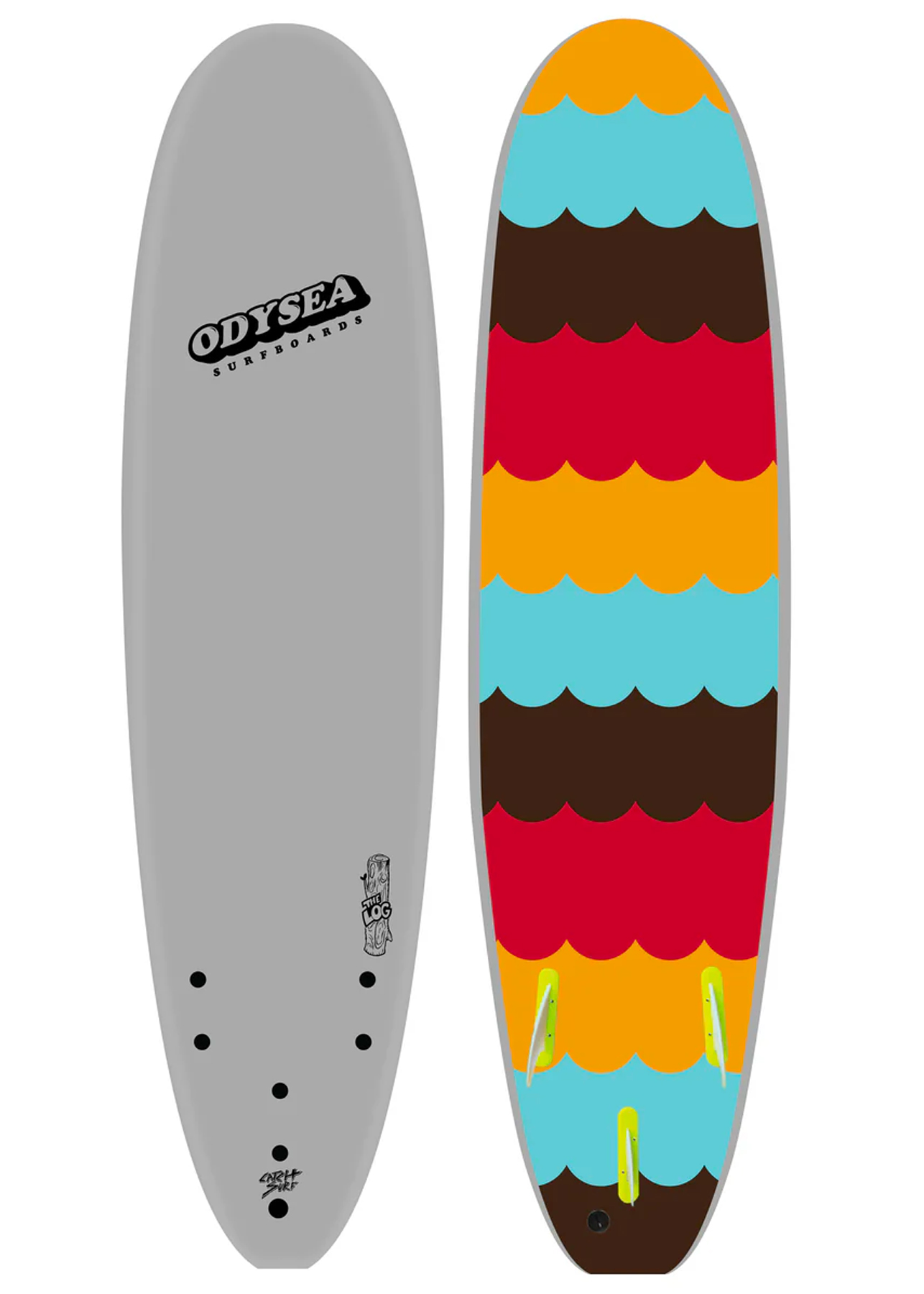 CATCH SURF ODYSEA 7 0 LOG SOFTBOARD COOL GREY