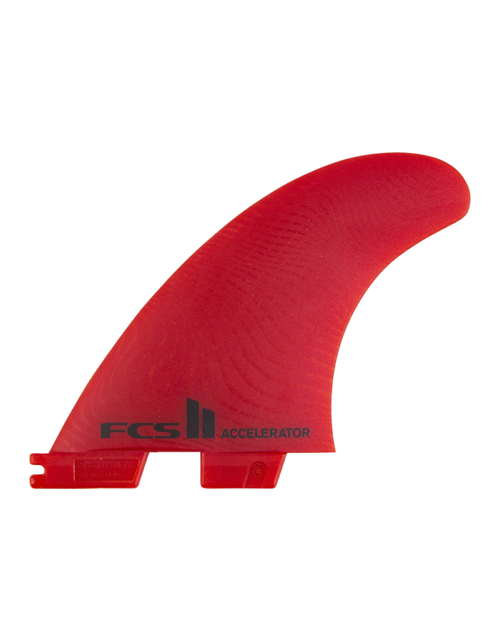 FCS 2 Accelerator Eco Neo Glass Tri-Fin Set Red L