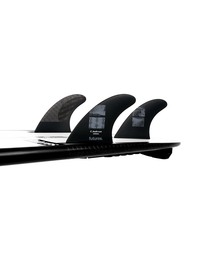 Futures Fins Futures Ando Blackstix Thruster Fins - Large