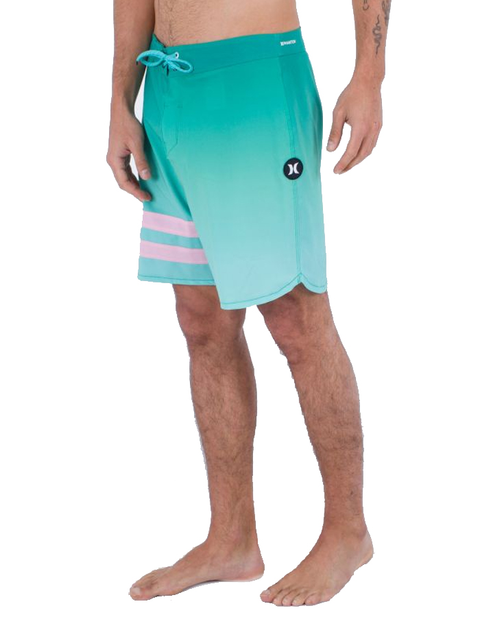 Hurley PHANTOM-ECO BLOCK PARTY 18' - Badeshorts - tornado teal/blau 