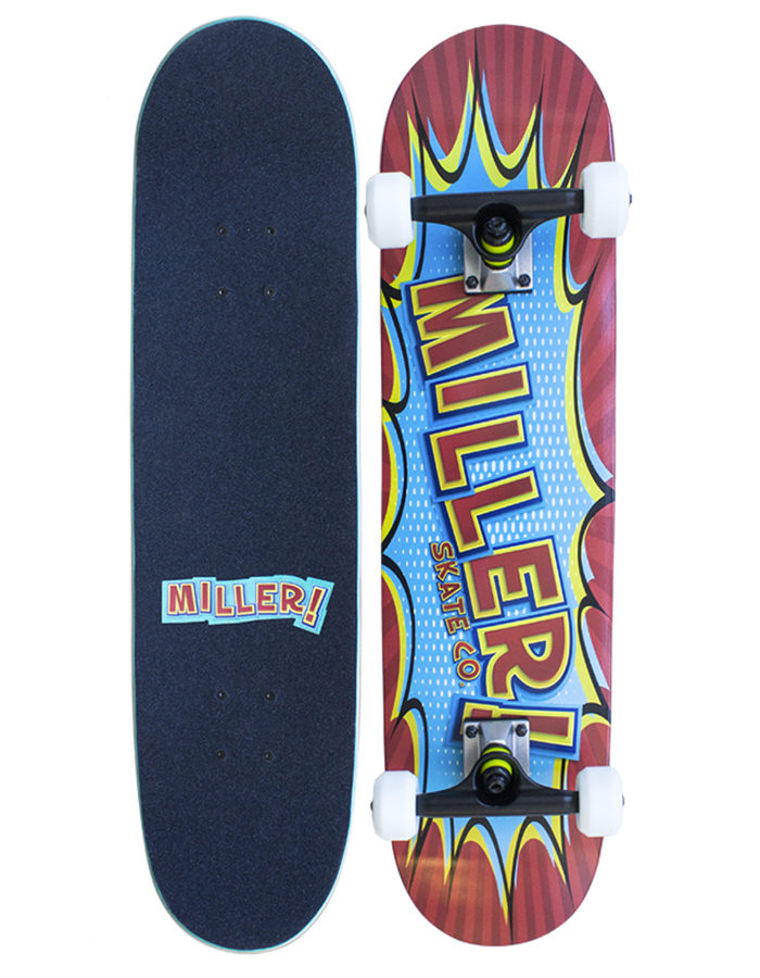 album Moedig beroerte Miller Comic 7.75" Skateboard Complete - Shop online