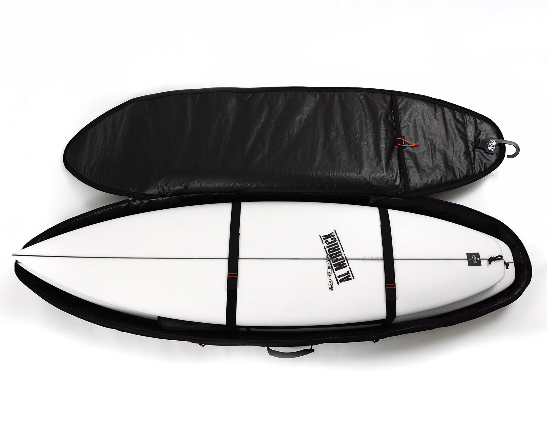 サーフィン・ボディボード OCEAN & EARTH HYPA TRAVEL COFFIN 6.8 Ocean Earth Hypa Fish Board Cover Wheel 6'8