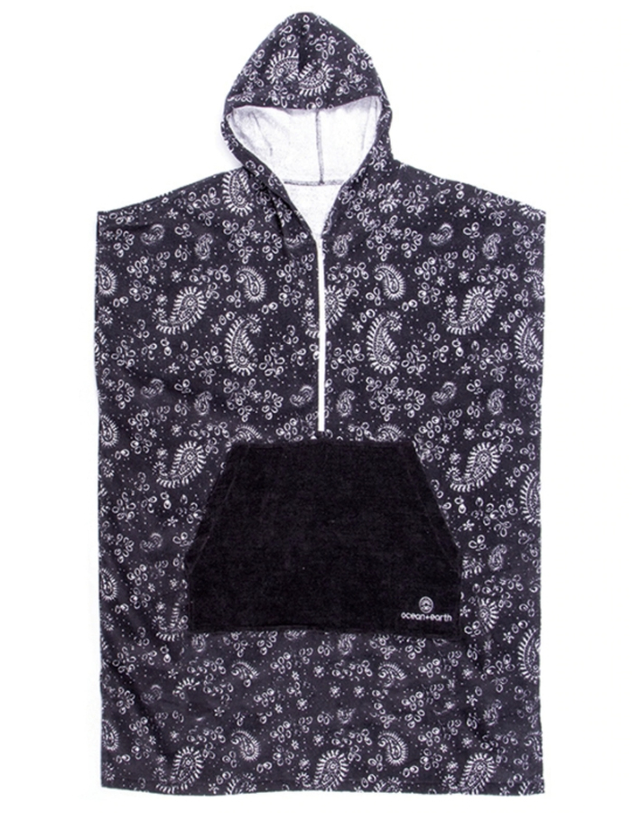 ladies hooded poncho