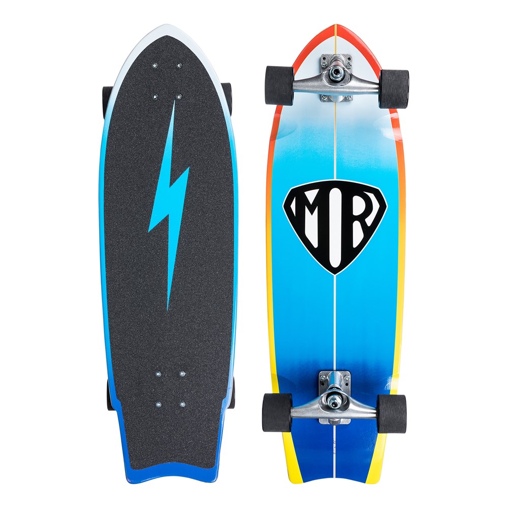 QUIKSILVER 31 MARK RICHARDS SUPER TWIN SURF SKATE BLUE