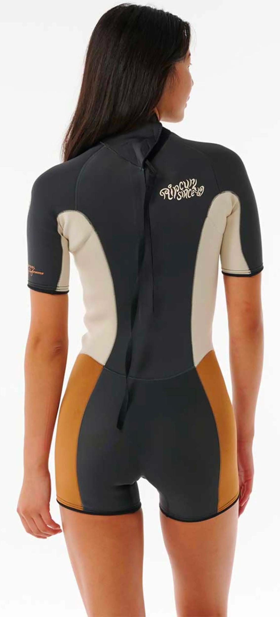 Rip Curl Women Dawn Patrol 2/2 Short Sleeve Eco Springsuit - Surf
