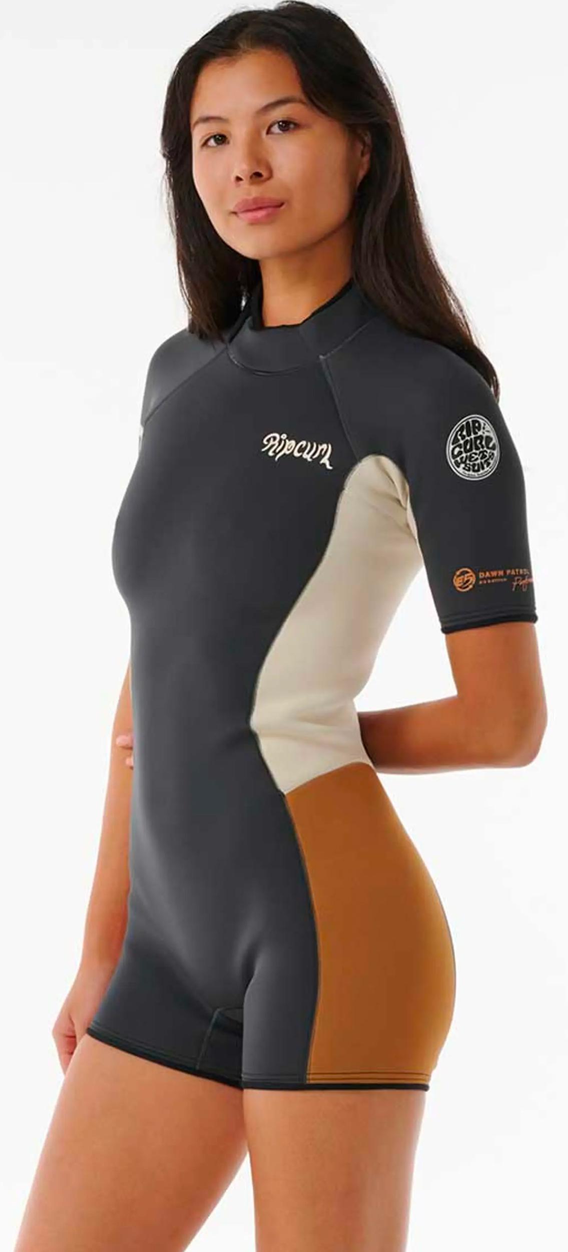Rip Curl Women Dawn Patrol 2/2 Short Sleeve Eco Springsuit - Surf