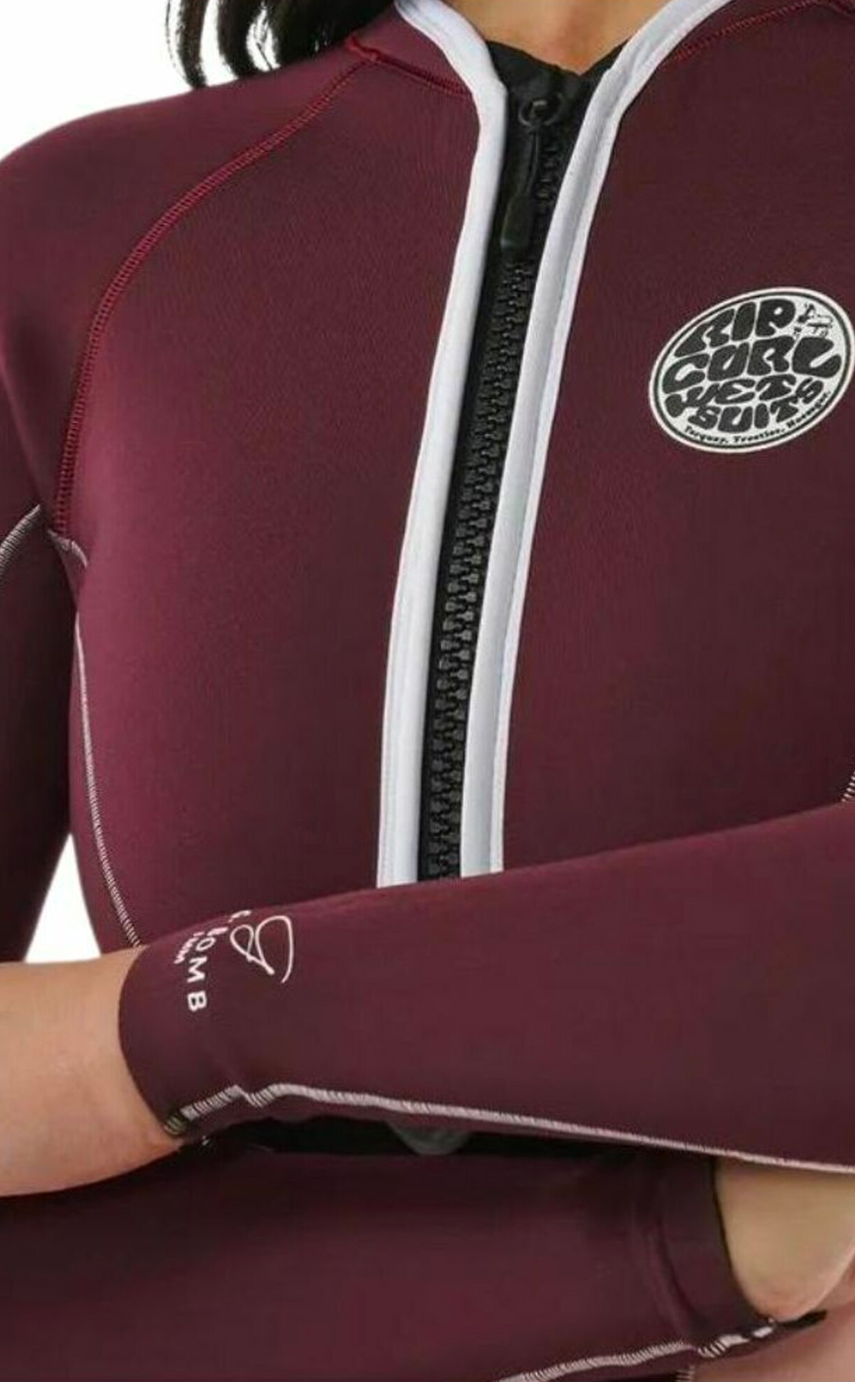 RIP CURL 1mm ES フロントジップ ロングスリーブ 6