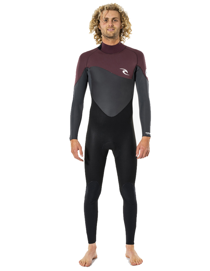 Rip Curl Omega 4 3 Back Zip Maroon Surf Shop online