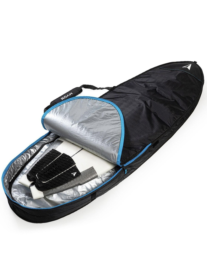Dakine Recon Borsa Doppia Per Surfboard, Castlerock/Stone, Imbottita Per 2 Tavole, Cerniera YKK