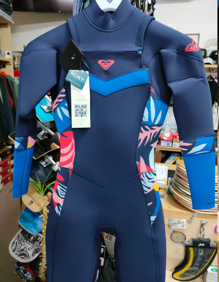 Roxy 4/3mm Syncro Series Front Zip GBS Wetsuit - Surf shop