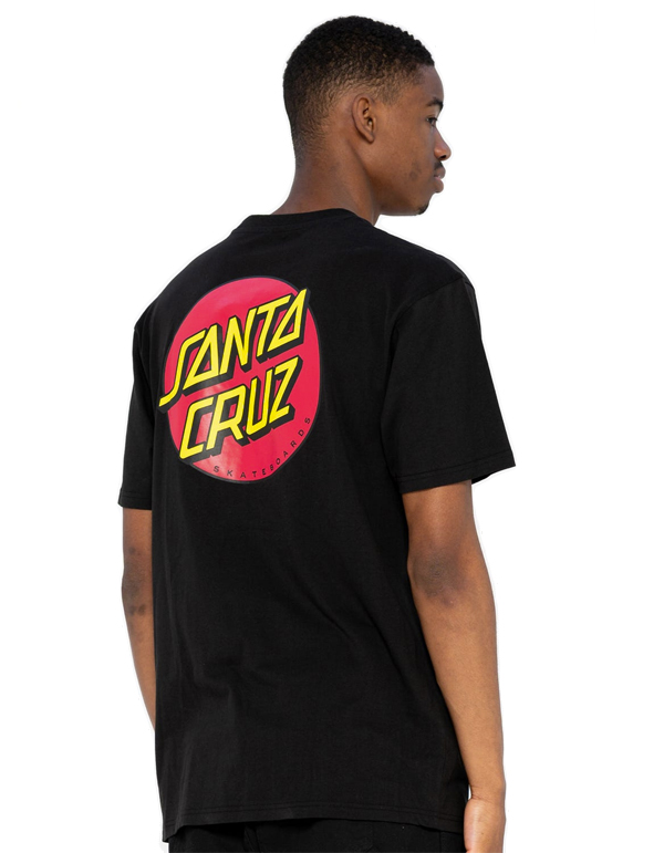 Santa Cruz Classic Opus Dot T-Shirt Tee Skateboard Black New Size M L XL XXL 