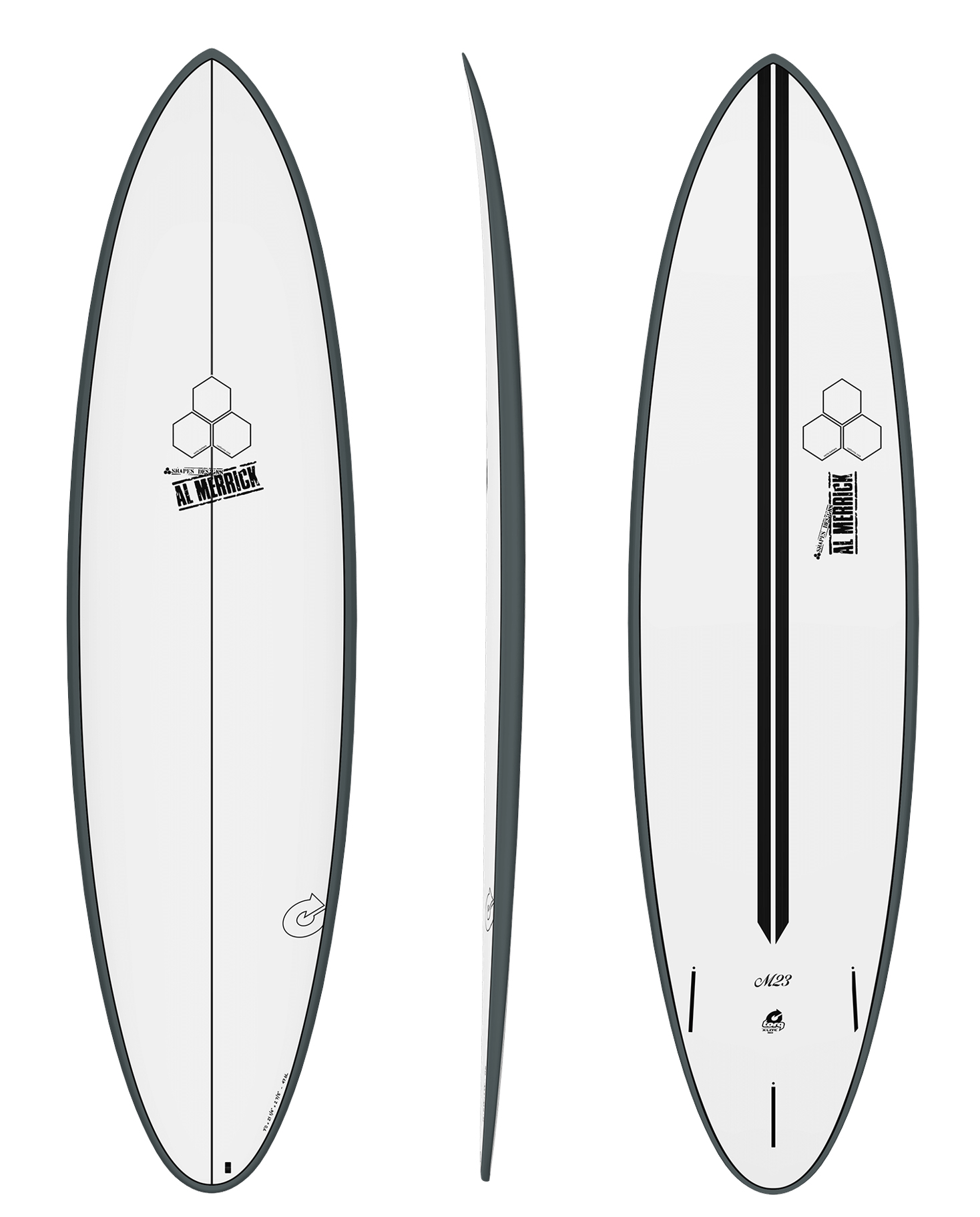 Torq M23 X-Lite 3.0 Channel Islands Al Merrick Graphite Pinline