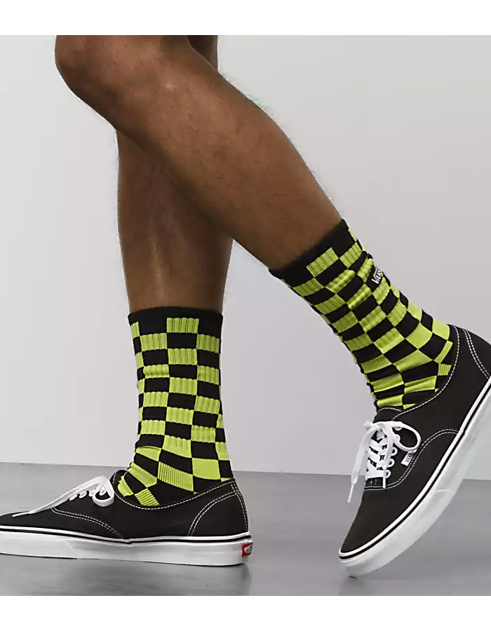 Vans - yellow checker 6.5 38.5