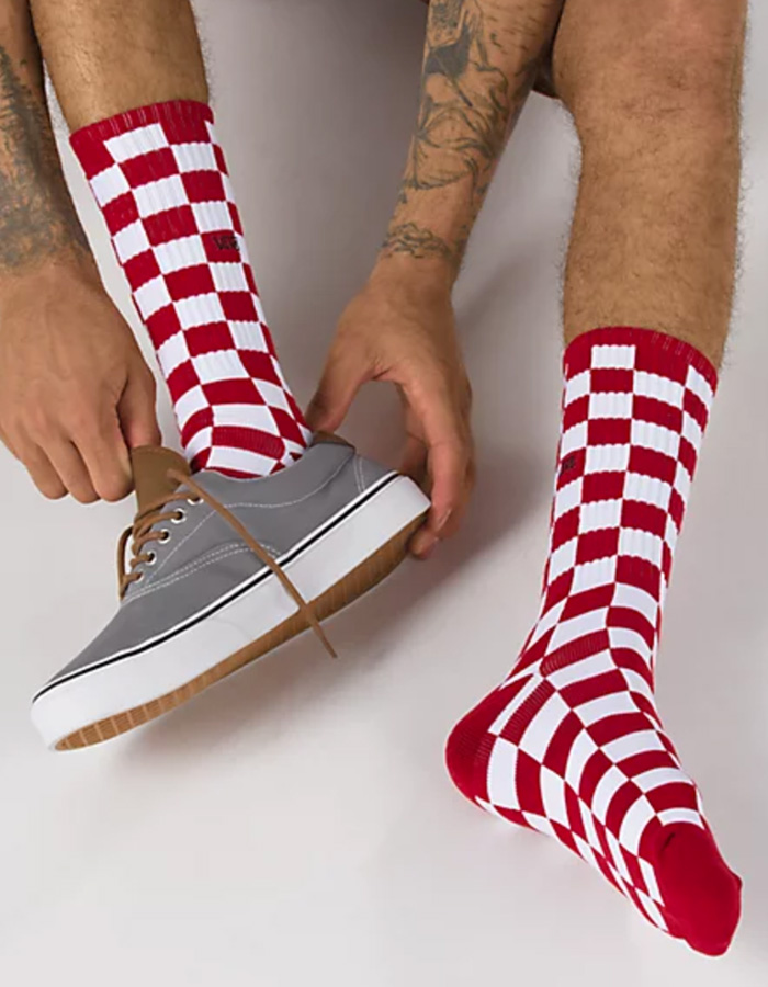 vans checkerboard socks