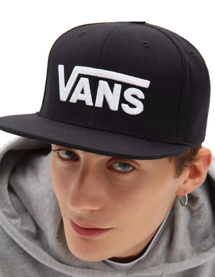 drop v snapback hat