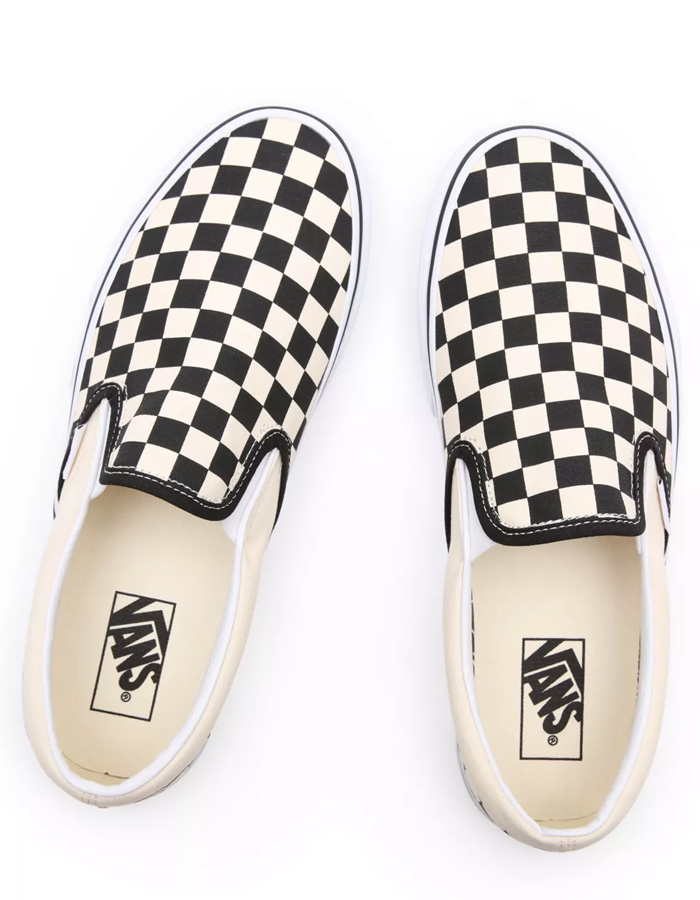 VANS CHECKERBOARD CLASSIC SLIP-ON SHOES توى