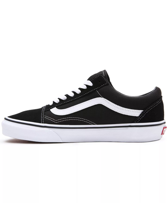 Black and white shoes old on sale skool