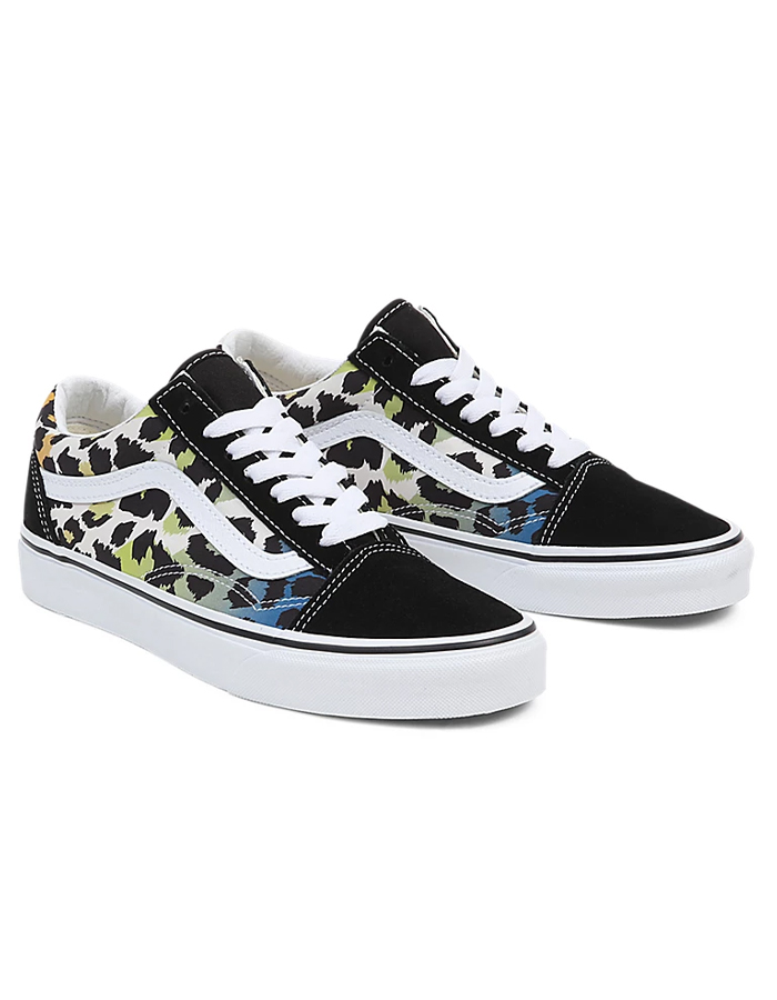 Youth vans old skool rainbow skate shoe online