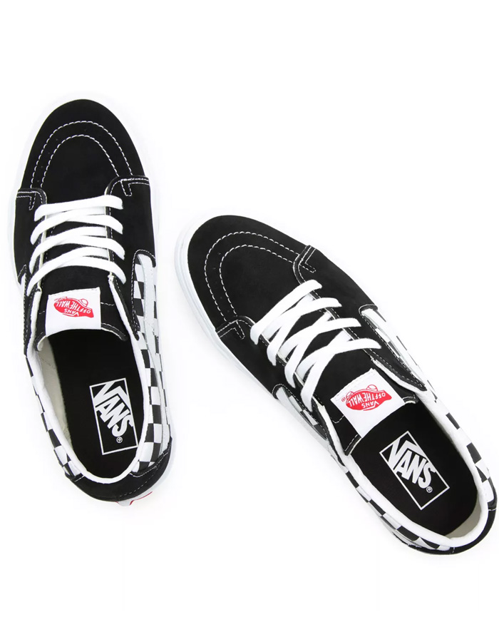 Vans Canvas Suede Racing Black Checkerboard shop online