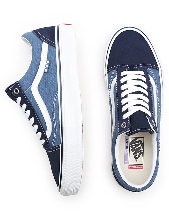 Vans Old Skool Shoes Blue Navy - Shoes Vans shop online