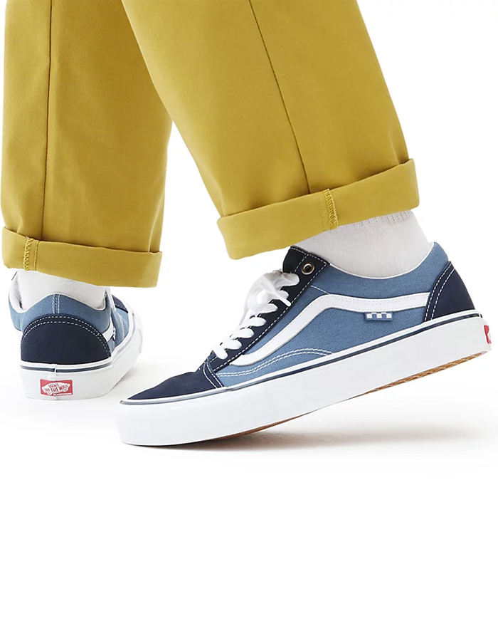 Vans Old Skool Shoes Blue Navy - Shoes Vans shop online