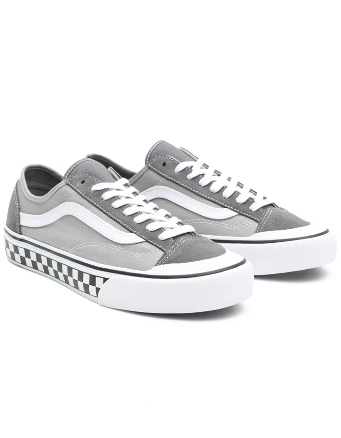 vans style 36 grey