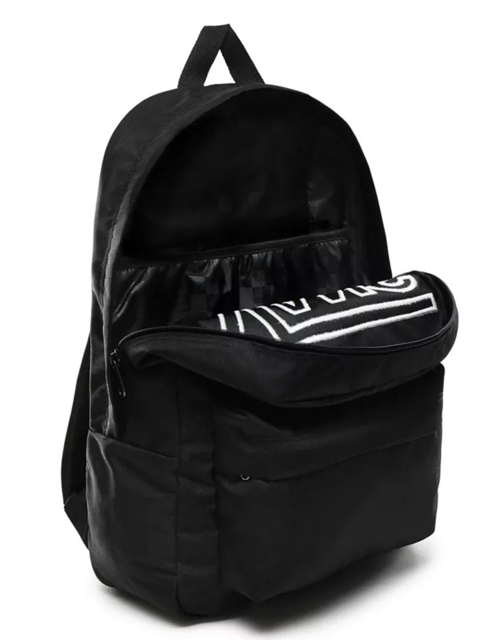 conductor Escalofriante esta ahí Vans Old Skool Black White Backpack - Shop online Vans