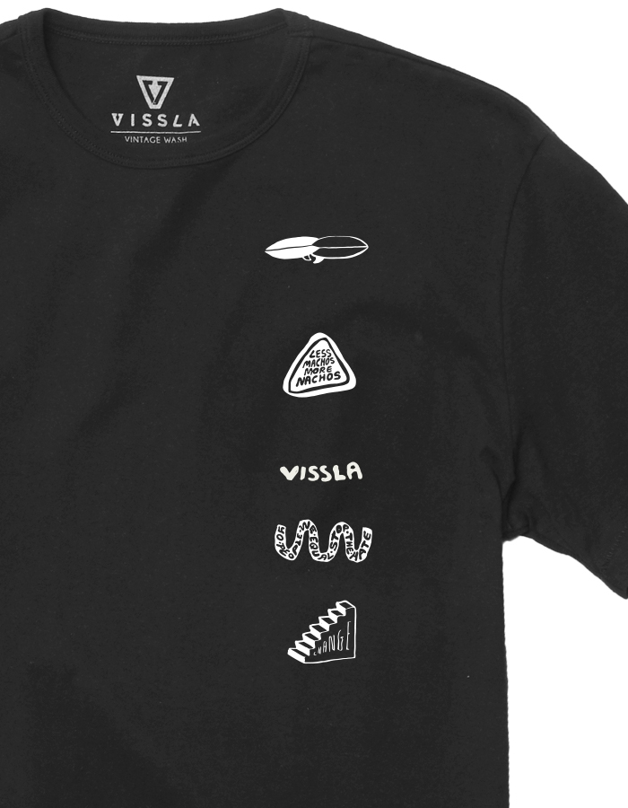 Vissla More Mate Less Hate T-shirt - Surf Apparel Shop online