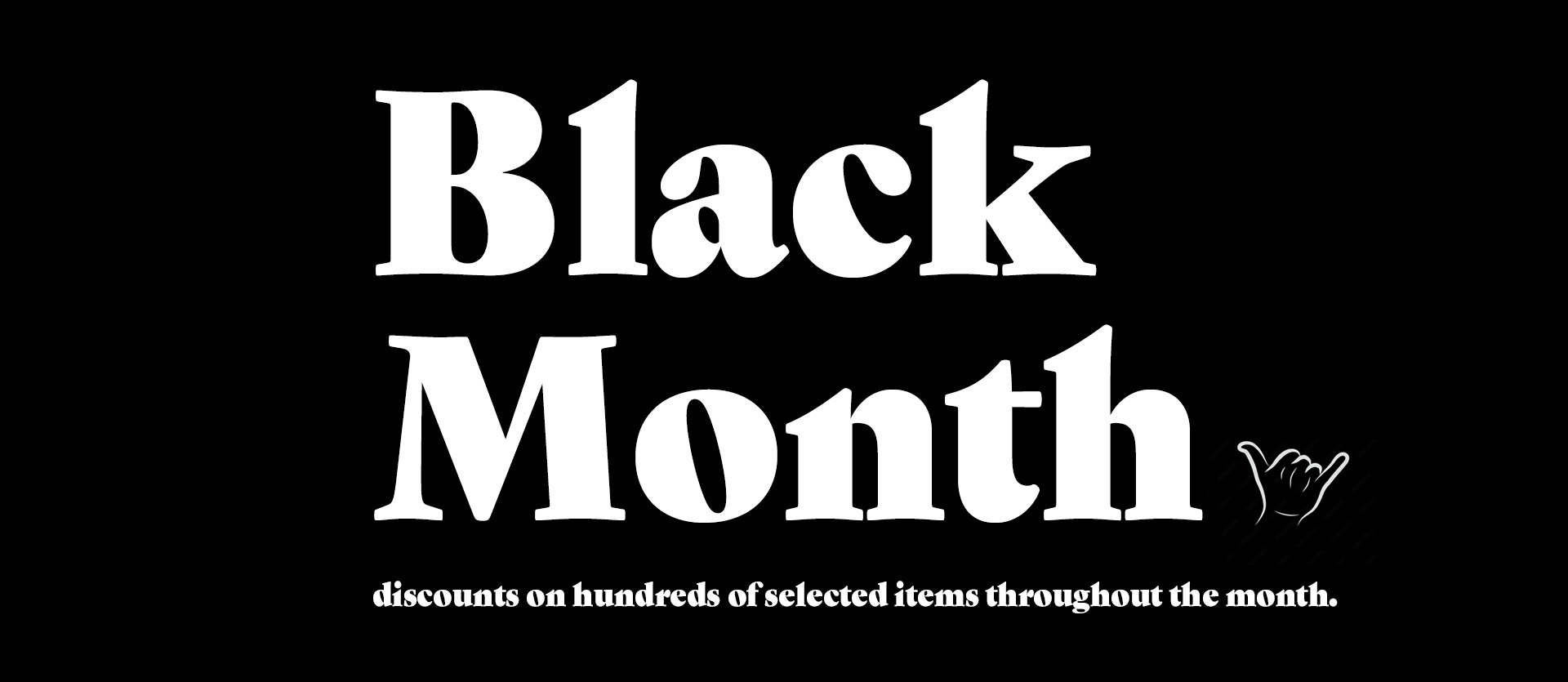BLACK MONTH