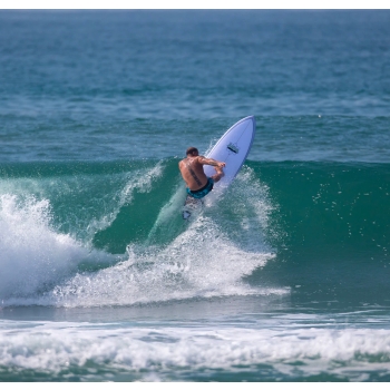 QUIKSILVER THE BREAK FUNBOARD WHITE 7'0"