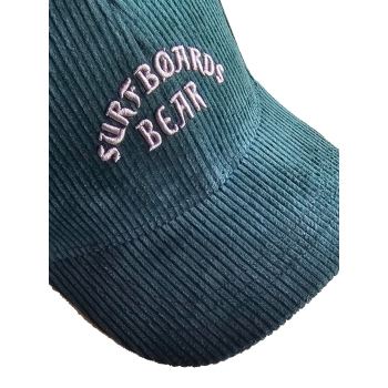 BEAR SURFBOARDS BASEBALL CAP CORDUROY
