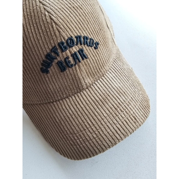 BEAR SURFBOARDS BASEBALL CAP CORDUROY KHAKI