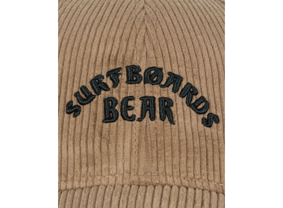 BEAR SURFBOARDS BASEBALL CAP CORDUROY KHAKI