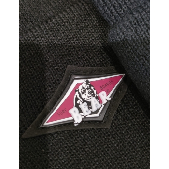 BEAR SURFBOARDS BEANIE BLACK
