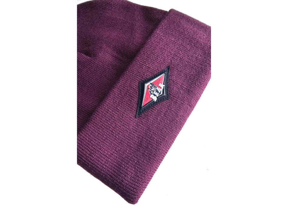 BEAR SURFBOARDS BEANIE LOGO CHERRY LACQUER
