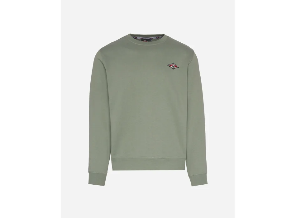 BEAR SURFBOARDS SMALL LOGO CREW NECK SHADOW