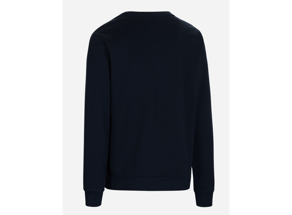 BEAR SURFBOARDS SMALL LOGO FLEECE CREW NECK SKY CAPTAIN