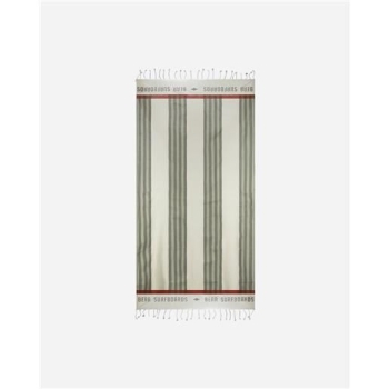 BEAR SURFBOARDS FOUTA  BEAR STRIPES BEACH TOWEL GREEN ASH