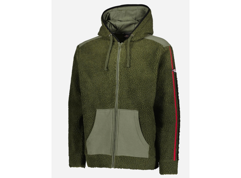 BEAR SURFBOARDS FURRY HOODIE FULL ZIP BEETLE