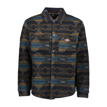 BEAR SURFBOARDS OVERSHIRT TOTEM ETHNIC PATTERN