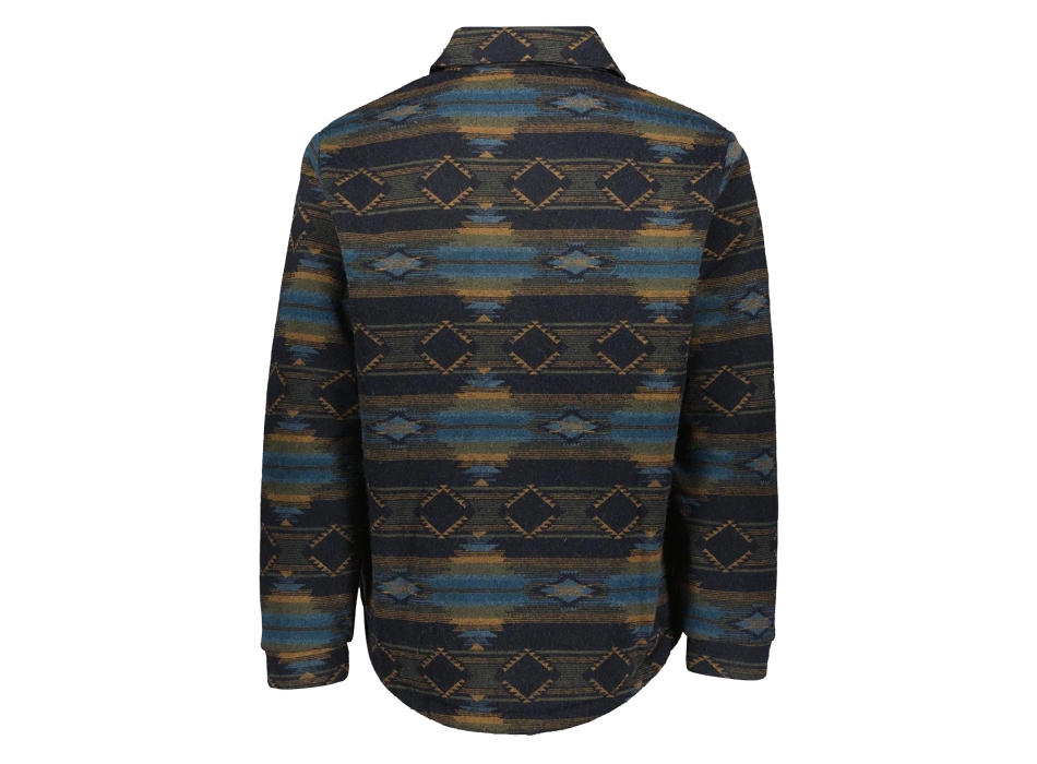 BEAR SURFBOARDS OVERSHIRT TOTEM ETHNIC PATTERN