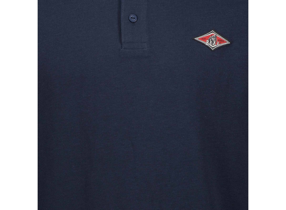 BEAR SURFBOARDS POLO SMALL LOGO SKY CAPTAIN