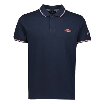 BEAR SURFBOARDS POLO SMALL LOGO SKY CAPTAIN