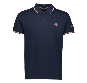 BEAR SURFBOARDS POLO SMALL LOGO SKY CAPTAIN