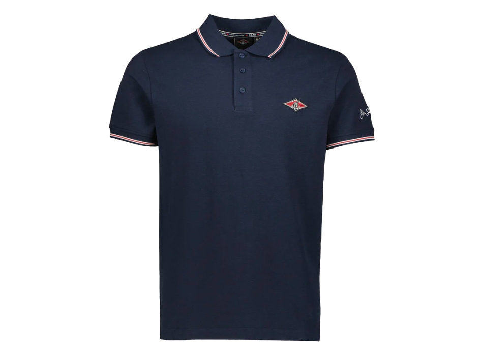 BEAR SURFBOARDS POLO SMALL LOGO SKY CAPTAIN