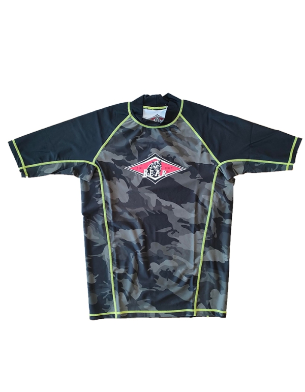 BEAR SURFBOARDS RASHGUARD LYCRA ALLOVER PRINT