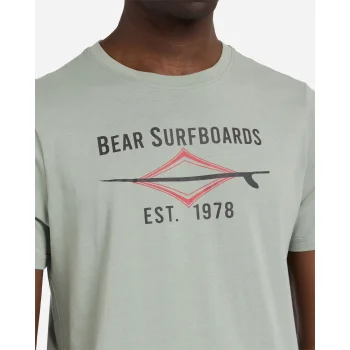 BEAR SURFBOARDS T-SHIRT 1978 WHITE